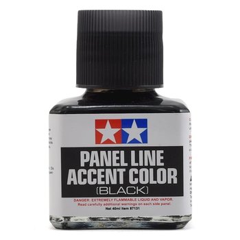 Tamiya Tamiya Panel Line Accent Color Black