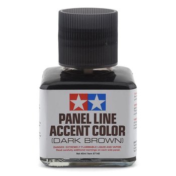 Tamiya Tamiya Panel Line Accent Color (Dark Brown)