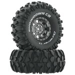 DuraTrax Showdown CR C3 Mounted 1.9 Crawler Black Chrome (2)