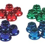 Integy M4 Size Wheel Nut (4 Color) 16pcs Set C23449
