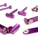 Integy Magnetic Force Type Body Mount Set for 1/10 Drift & Touring Car C25880PURPLE