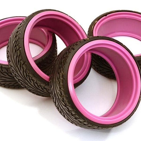 Integy Replacement Drift Tire Set (4) for C24791 thru C24798 Type Alloy Wheel