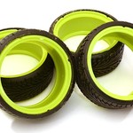 Integy Replacement Drift Tire Set (4) for C24791 thru C24798 Type Alloy Wheel