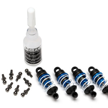 Traxxas 7560X Shocks Alum Assembled w/Springs (4)
