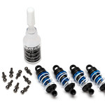 Traxxas 7560X Shocks Alum Assembled w/Springs (4)