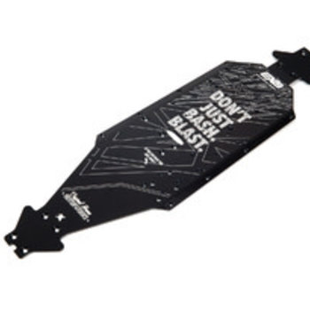 arrma Aluminum Chassis CNC 7075 T6 LWB Black