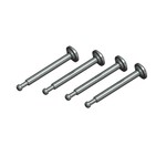 arrma Shock Mount Pin 3x33mm Silver (4)