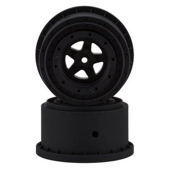 Starfish Mambo 2.2 Rear Wheel: Beadlock, Black (2)