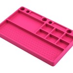 Parts Tray Rubber Material, Pink
