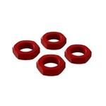 arrma AR310906 Aluminum Wheel Nut 17mm Red (4)