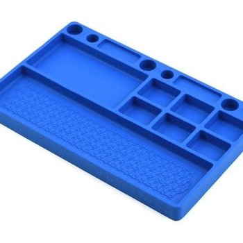 Parts Tray Rubber Material, Blue