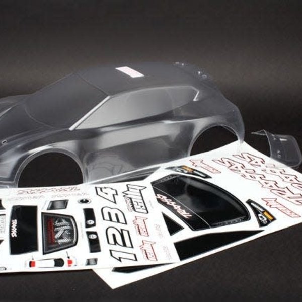 Traxxas Body, 1/10 Rally (clear, requires painting)