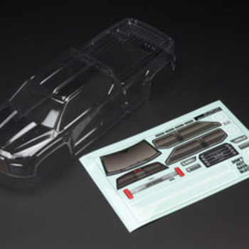 arrma BIG ROCK CREW CAB 4X4 Clear Body (Inc. Decals)