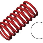 Traxxas Spring, shock (red) (GTR) (2.9 rate white) (1 pair)