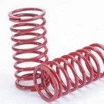 Traxxas Spring, shock (red) (GTR) (3.2 rate orange) (1 pair)