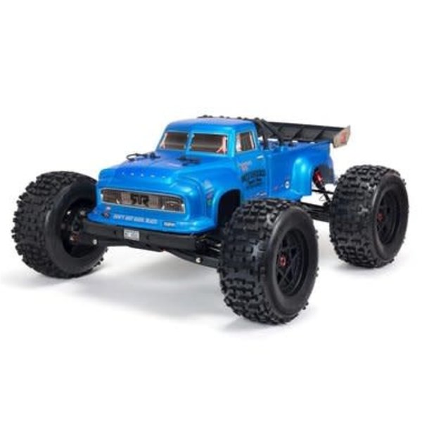 arrma NOTORIOUS 6S 4WD BLX 1/8 Stunt Truck RTR Blue (ground shipping to  midwest or west coast may be added  call to be sure lower 48 ship only, lower shipping only