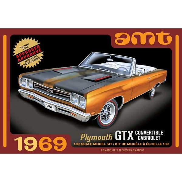 1/25 1969 Plymouth GTX Convertible 2T