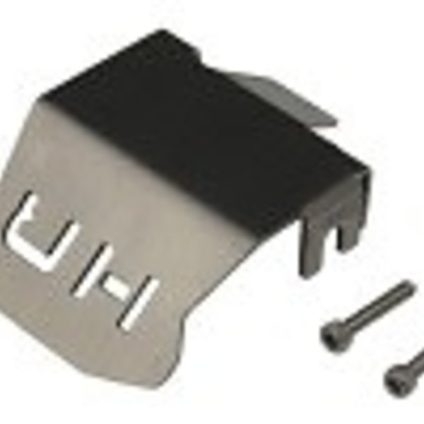 HOT RACING Stainless Armor Skid Plate Front/Rear: TRX 4