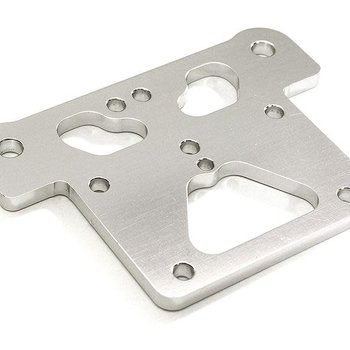 Integy Billet Alloy Top Plate for Arrma 1/8 Outcast, Kraton & Notorious 6S BLX AR320195 C28670SILVER