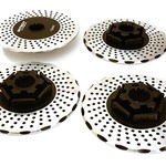 Integy Realistic Alloy Brake Disc Set for Traxxas X-Maxx 4X4 C27177BLACK