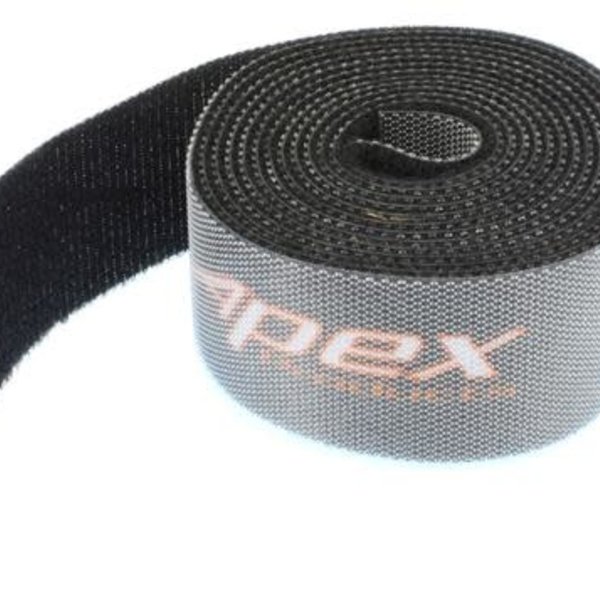 APEX APEX RC PRODUCTS 25MM X 1.5MM (5FT) HOOK & LOOP BATTERY / ELECTRONIC STRAPPING MATERIAL #3071