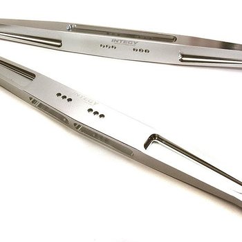 Integy Billet Machined Rear Lower Trailing Arms for Traxxas 1/7 Unlimited Desert Racer C28562SILVER