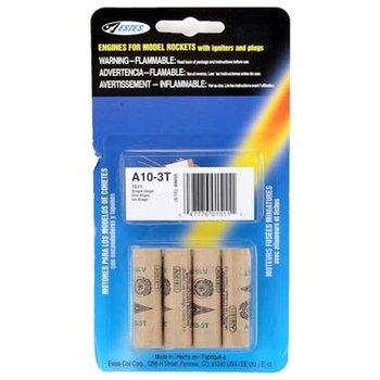 Estes A10-3T Model Rocket Engines (4pk)