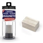 1"x1/4"x1/10" Rare Earth Block Magnets (12)