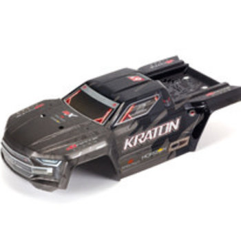 arrma KRATON 6S BLX Painted Decaled Trimmed Body Black