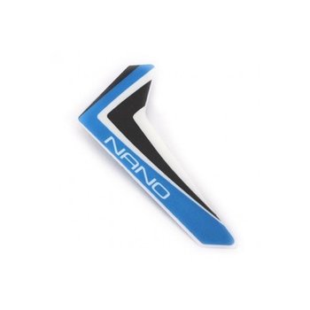 BLADE Blue Vertical Fin w/decal: nCP X