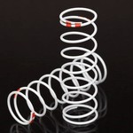 Traxxas Spring, shock, white (GTR xx-long) (0.711 rate orange) (1 pair)