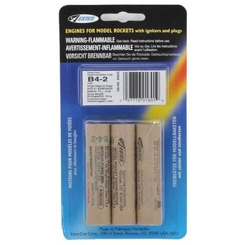 Estes B4-2 Model Rocket Engines (3pk)