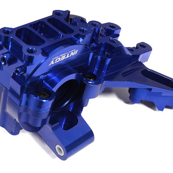Integy Billet Machined Front Bulkhead for Traxxas 1/10 Maxx 4S C29993BLUE