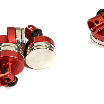 Integy Magnetic Force Type 6mm Size Body Mount Set for 1/10 Crawler, Drift & TC C30021RED