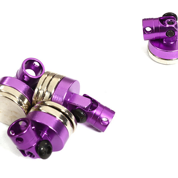 Integy Magnetic Force Type 6mm Size Body Mount Set for 1/10 Crawler, Drift & TC C30021PURPLE
