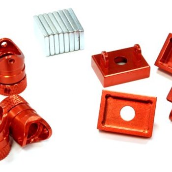 Integy MAGNETIC FORCE BODY MOUNT RED