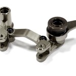 Integy Billet Machined Steering Bell Crank for 1/10 Stampede 4X4 & Rustler 4X4 C25490GREY