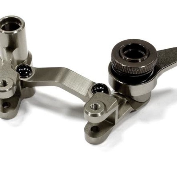 Integy Billet Machined Steering Bell Crank for 1/10 Stampede 4X4 & Rustler 4X4 C25490GREY