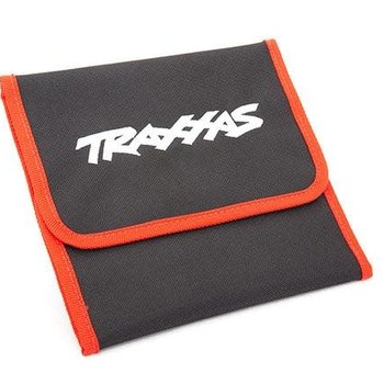 Traxxas Tool pouch, red (custom embroidered with Traxxas logo)