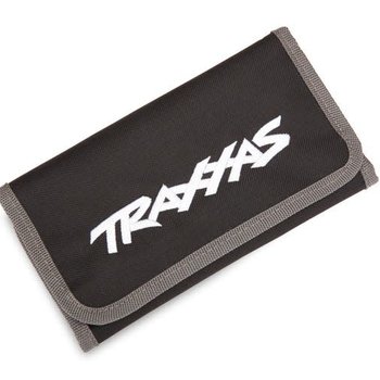 Traxxas Tool pouch, black (custom embroidered with Traxxas logo)