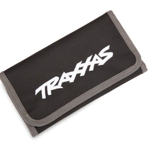 Traxxas Tool pouch, black (custom embroidered with Traxxas logo)