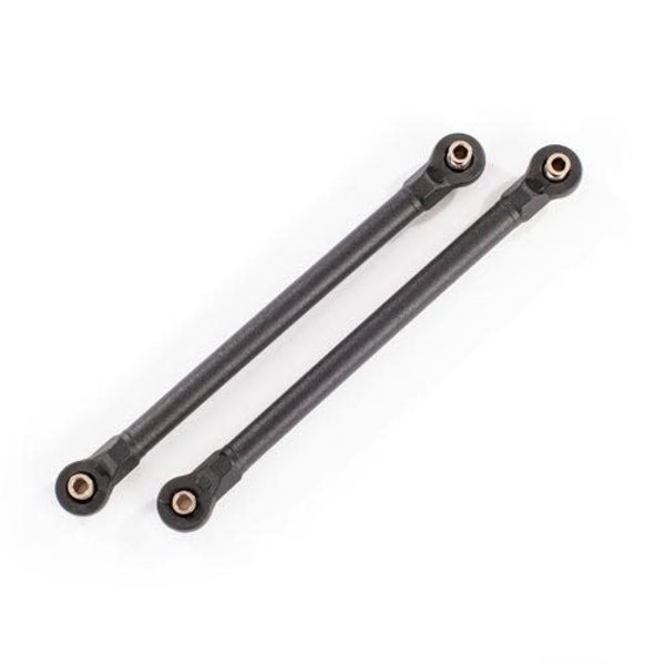 Traxxas Toe links, 119.8mm (108.6mm center to center) (black) (2) (for use with #8995 WideMaxx  suspension kit)
