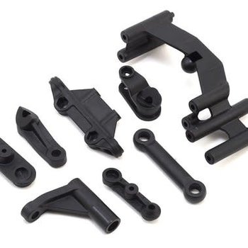 LOSI St Servo Mount and Bellcrank Set: Super Baja Rey