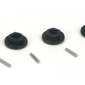LOSI LOSB0944   F/R WheelHex&PinSet(4):MLST/2,MRAM