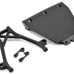 LOSI Front Skid Plate,Bumper Brace & Spacers: 5IVE-T