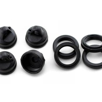 LOSI ShockAdjNut&Cap(4):LST2,AFT,MUG,MGB