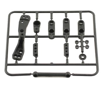 LOSI Steering/ServoMntAssy:XXX,XXX-T,SPT  (inlc. lwr 48 ship)