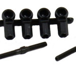 LOSI Short Ball Cups&Threaded Rod(4)  (inlc. lwr 48 ship)