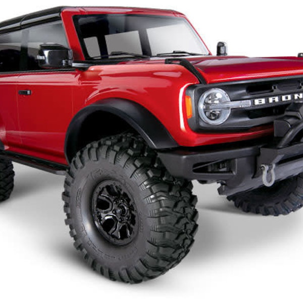 Traxxas 92076-4 - Crawler with 2021 Ford Bronco Body: 1/10 Scale 4WD Electric Truck.
