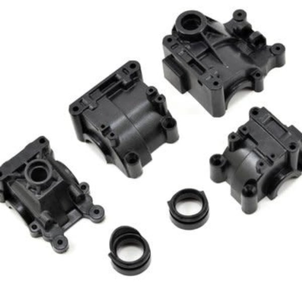 LOSI Fr/R Gearbox Set: 10-T (incl. lwr 48 ship.)
